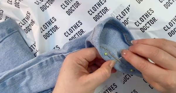 How To Hand Hem Jeans - Clothes Doctor