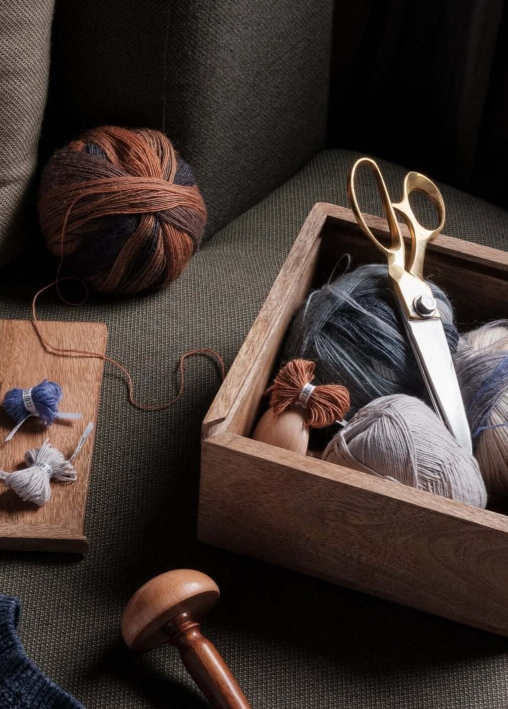 Brass-Handled Sewing Scissors - Clothes Doctor