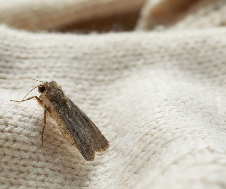 Clothes Moth on Sweater