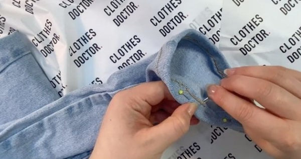 How To Hand Hem Jeans - Clothes Doctor