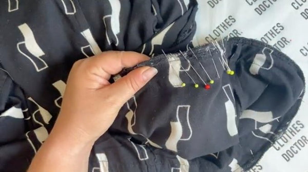 How to Sew a Seam on Dress | In Partnership with Beatrice Turner - Clothes Doctor