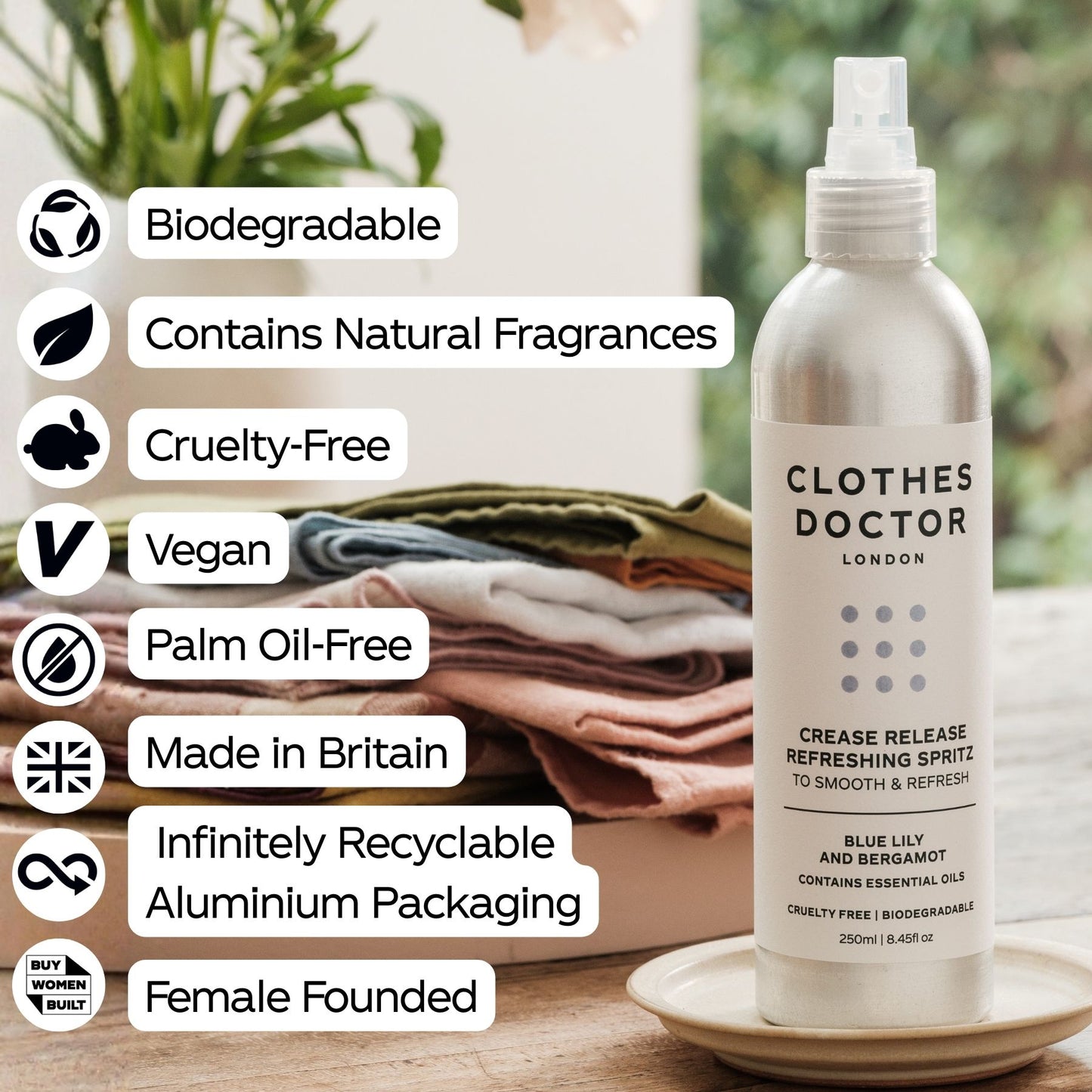 Crease Release Refreshing Spritz