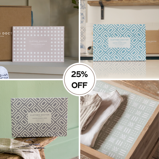 Scented Drawer Liners - 4 Pack