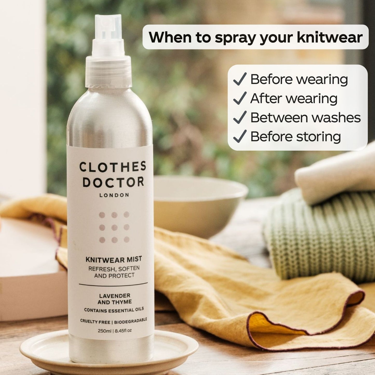 Knitwear Mist - Lavender and Thyme