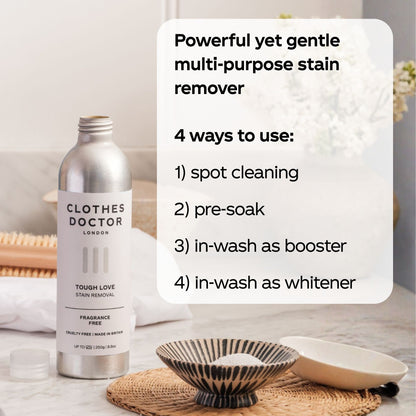 how to use the stain remover