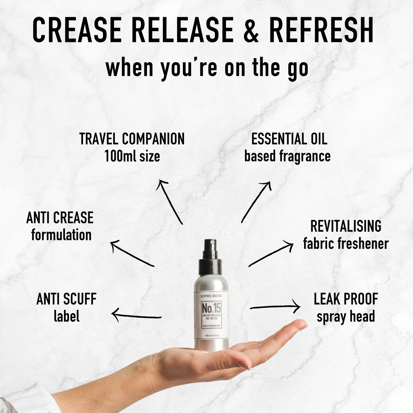Crease Release Spray