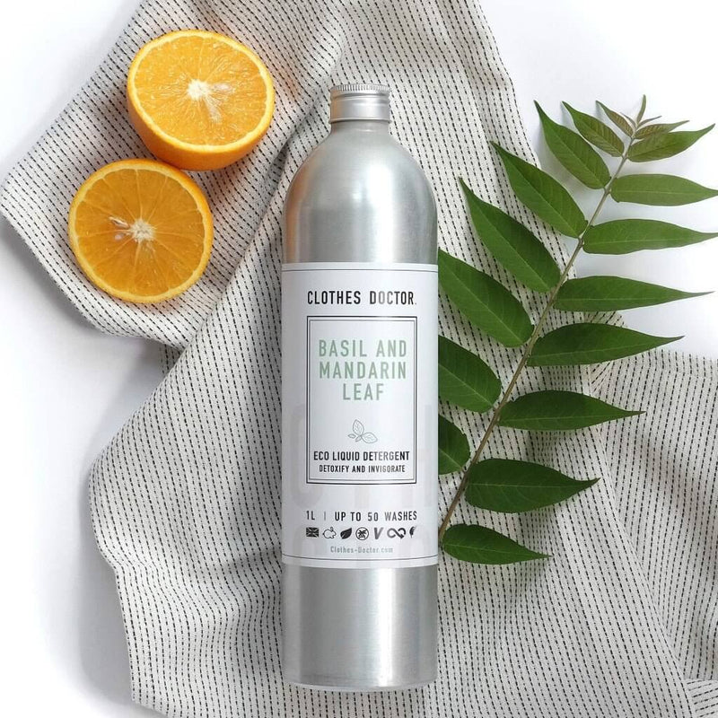 Basil & Mandarin Leaf Eco Liquid Detergent Subscription Box - Clothes Doctor