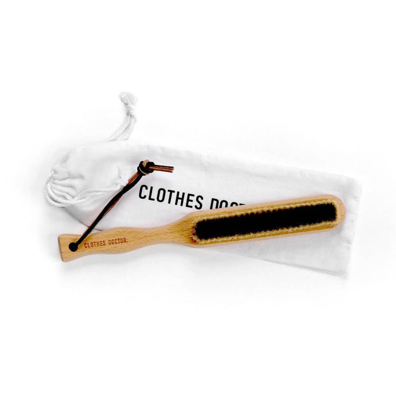 Natural Bristle Clothes Brush - Clothes Doctor